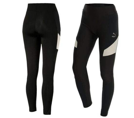 Puma Retro Womens Black Leggings - Image 1