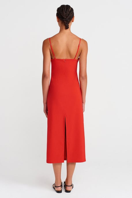 Sleeveless Bodycon Midi Dress - Image 2