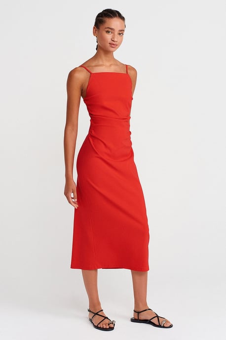 Sleeveless Bodycon Midi Dress - Image 4