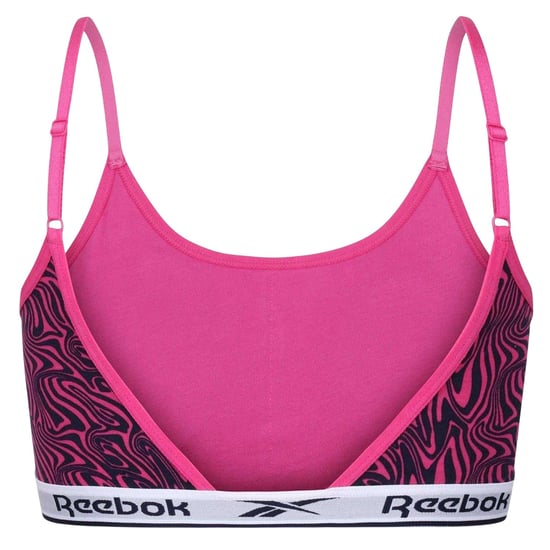 Reebok Bralette voor dames met Berry Zebra-print (Roze/Zwaar) - Image 2