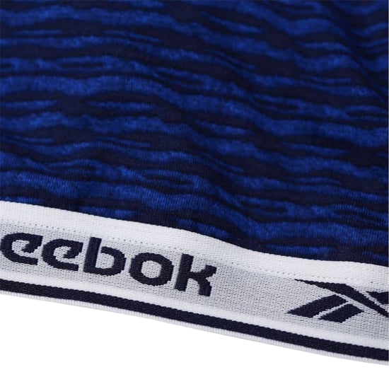 Reebok Bralette voor dames met Berry Zebra-print (Blauw/Zwaar) - Image 3
