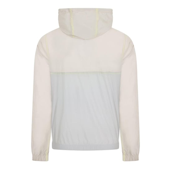 Lacoste Mens Anorak Colour Block Blouson Jacket (Grey/Lime/Light Blue) - Image 2