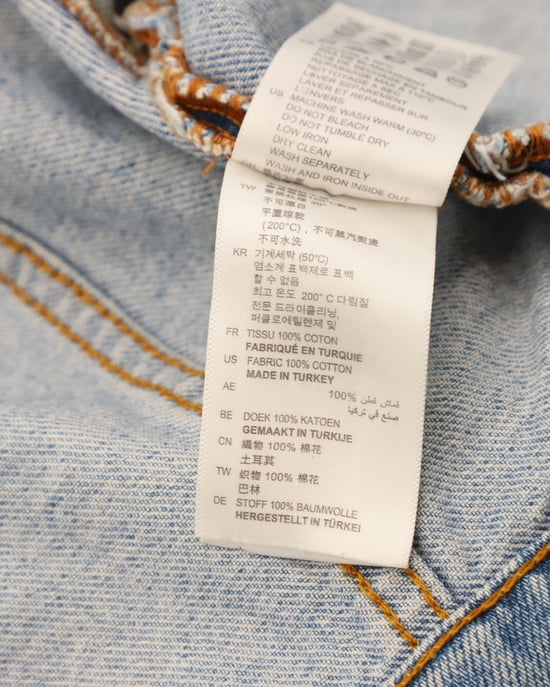 Sandro Paris Liverpool Embellished Denim Jacket in Blue Denim - Image 5