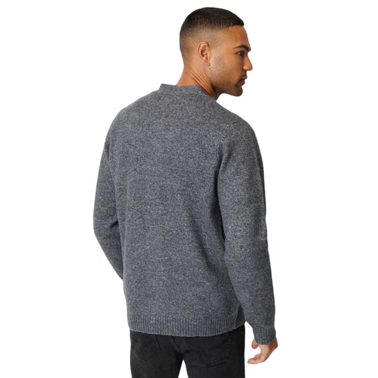 Threadbare Mens Dutch Cardigan (Taupe Micro) - Image 3