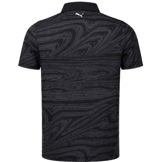 Puma x Scuderia Ferrari Race Mens Black Polo Shirt - Image 2