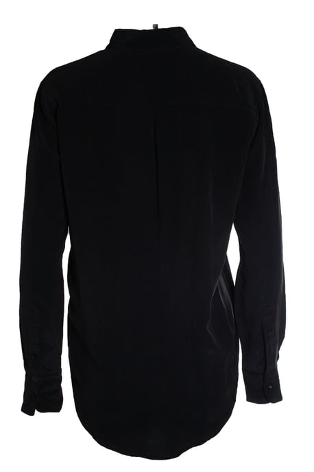 Anine Bing, black shirt with pockets - Image 3
