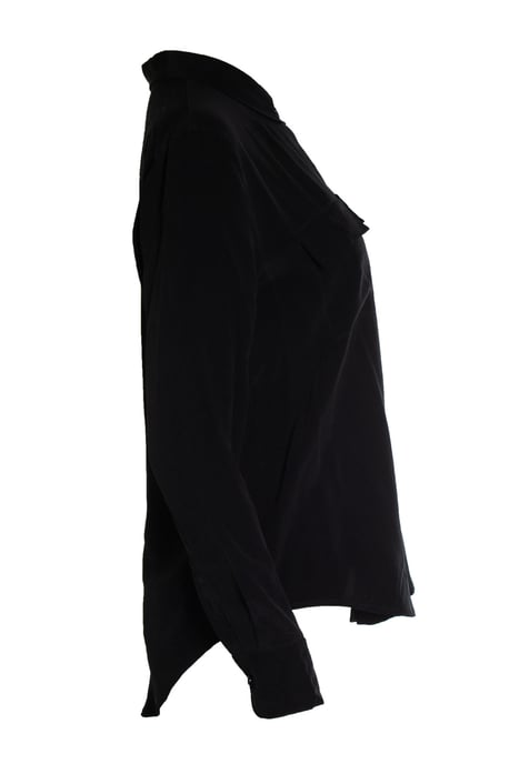 Anine Bing, black shirt with pockets - Image 4