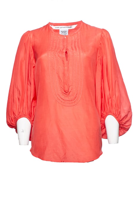 Diane Von Furstenberg, Pink blouse - Image 1