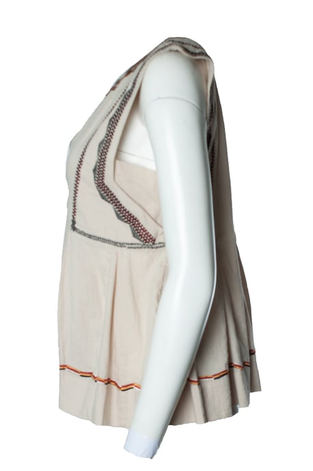Isabel Marant Étoile, broderad beige topp - Image 2