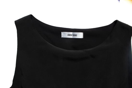 Anine Bing, black sleeveless top - Image 5