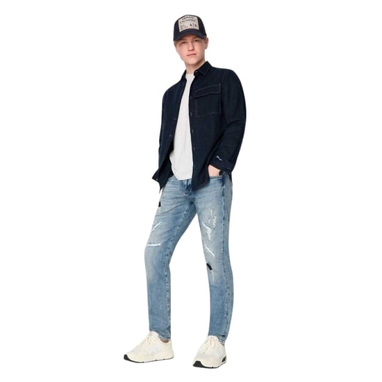 Armani Exchange Heren Slim Jeans (Indigo) - Image 3