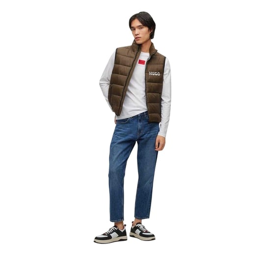 Hugo Herenjeans met 5 zakken en rechte pasvorm (Helder Blauw) - Image 5