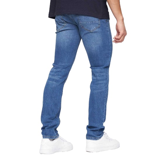 Crosshatch Heren Slim Jeans (Blauw) - Image 2