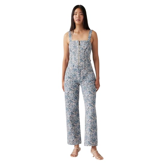Levi's Dames 90's Bloem Hoge Taille Rechte Jeans (Blauw) - Image 5