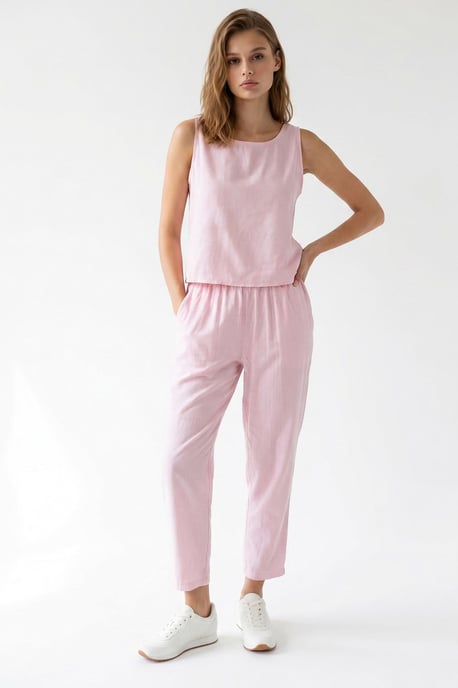 Mouwloze Crepe Jumpsuit - Image 2