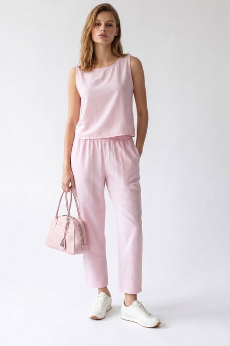 Mouwloze Crepe Jumpsuit - Image 4
