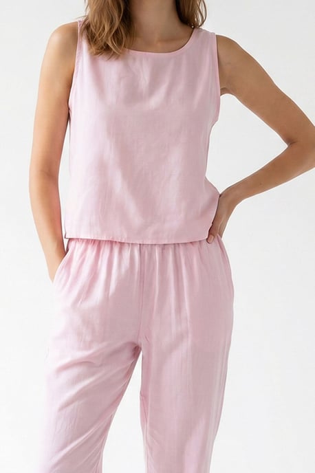 Mouwloze Crepe Jumpsuit - Image 5