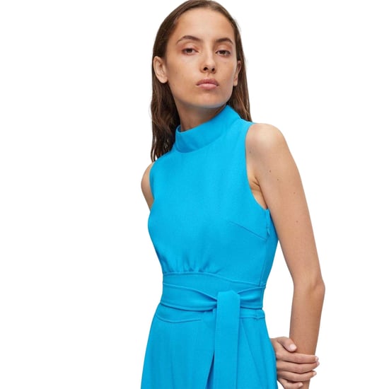 Hugo Dames Kisuse Polyester Blend Jumpsuit (Blauw) - Image 3