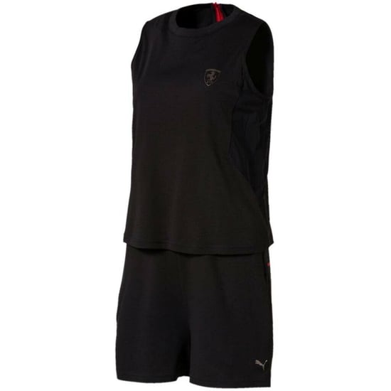 Puma x Scuderia Ferrari Womens Black Jumpsuit - Image 1