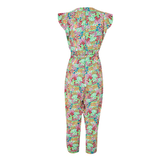 AX Paris Dames Bloemen V-Hals Casual Jumpsuit (Meerkleurige Print) - Image 2