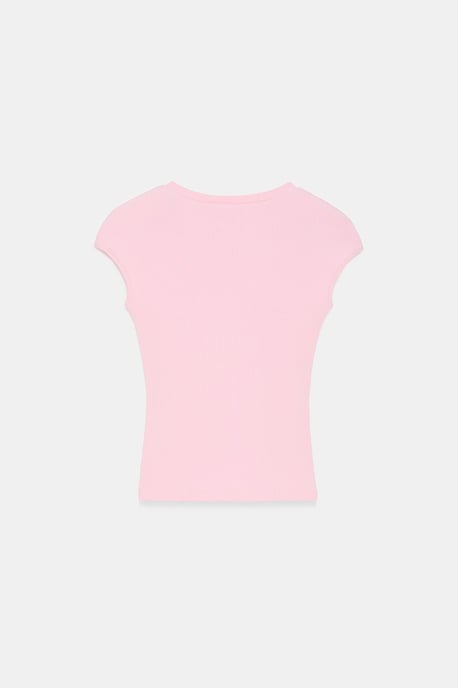Fitted Cotton Jersey Crew Neck T-Shirt - Image 6