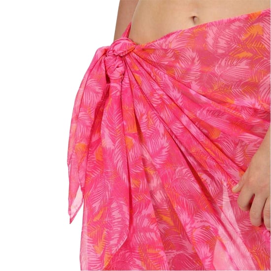 Regatta Doorschijnende sarong voor dames (Palm Pink-print) - Image 1