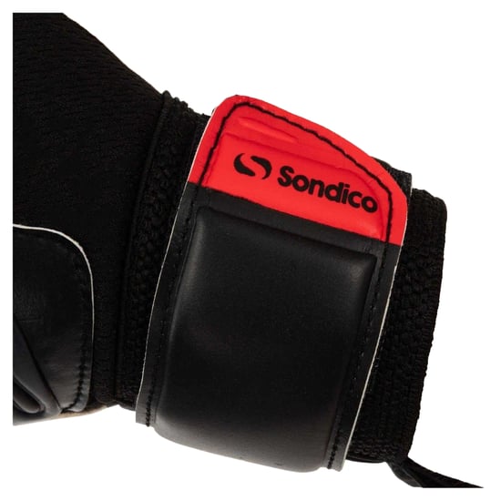 Sondico Volwassen uniseks Aerospine keepershandschoenen (Zwart, Rood) - Image 1