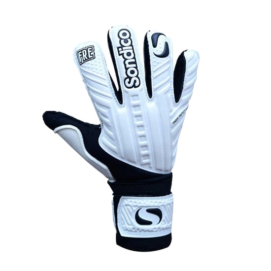 Sondico Unisex Adult Aerospine Goalkeeper Gloves (White/Black) - Image 2