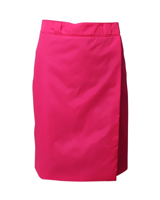 Prada Midi Rok in Roze Nylon - Image 1