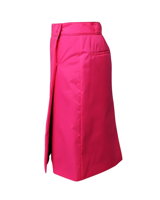 Prada Midi Rok in Roze Nylon - Image 2