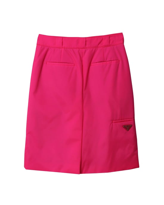 Prada Midi Rok in Roze Nylon - Image 4