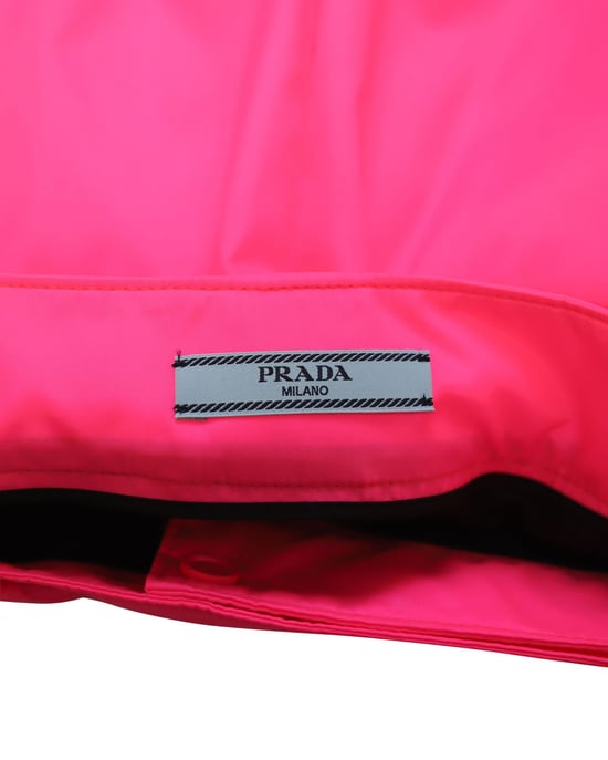 Prada Midi Rok in Roze Nylon - Image 6