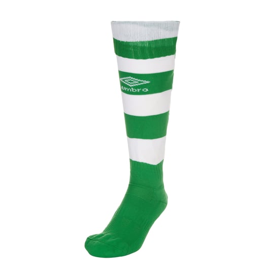 Umbro Heren Gehoepelde Sok Been (Smaragd/Wit) - Image 2