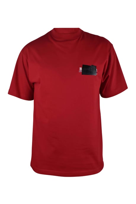 Balenciaga T-shirt met losse pasvorm Rood - Image 1