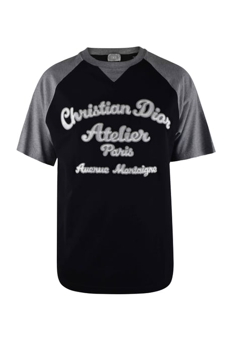 Dior CD Atelier T-shirt Zwart - Image 1