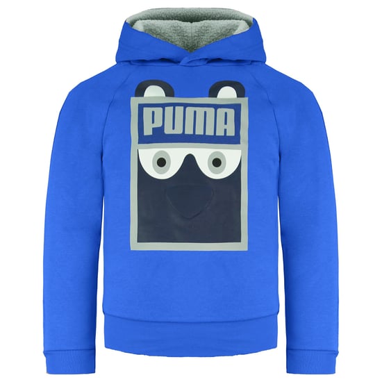Puma Graphic Blue Hoodie - Image 1
