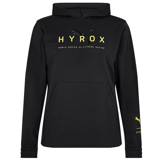 Puma x Hyrox Lightweight Mens Black Hoodie - Image 1