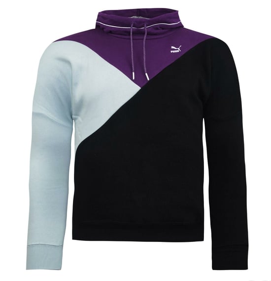 Puma 90's Womens Colorblock Hoodie - Image 1