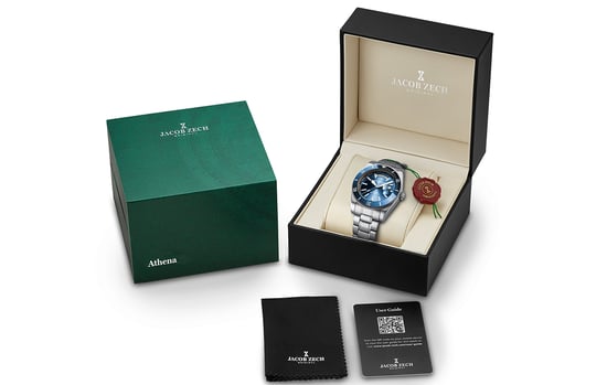 Jacob Zech Horloge Athena Zilver - Image 2