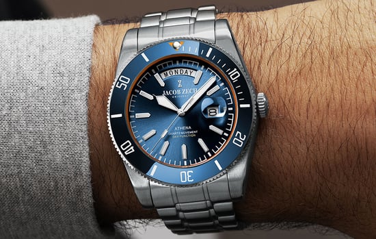 Jacob Zech Horloge Athena Zilver - Image 4