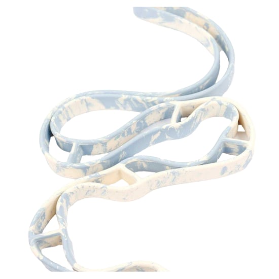 USA Pro Marbled Workout Resistance Band (Brunnera Blue) - Image 4