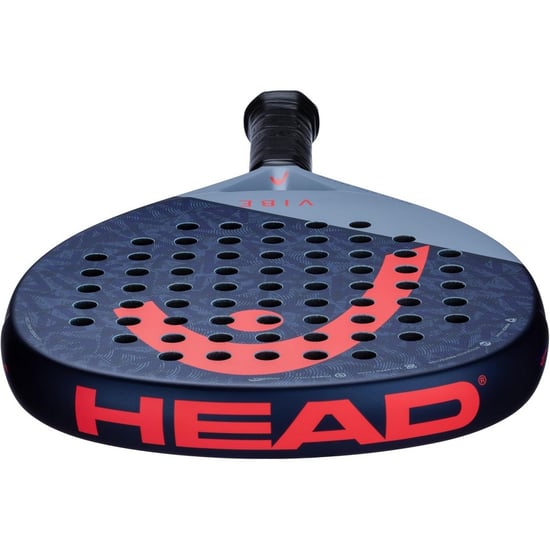 Head Vibe Blrd 2025 Padel Racket (Blue/Grey/Red) - Image 4