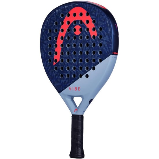 Head Vibe Blrd 2025 Padel Racket (Blue/Grey/Red) - Image 5