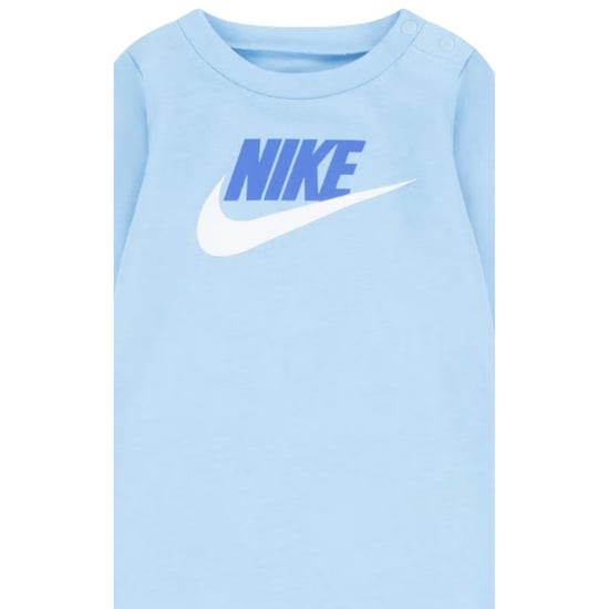 Nike Rompertje met logo en ronde hals voor baby’s (Blauw) - Image 2