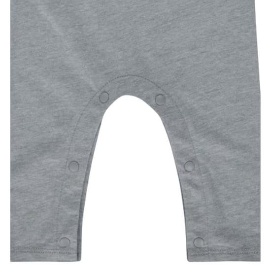 Nike Rompertje met logo en ronde hals voor baby’s (Grijs Heide Marl) - Image 3