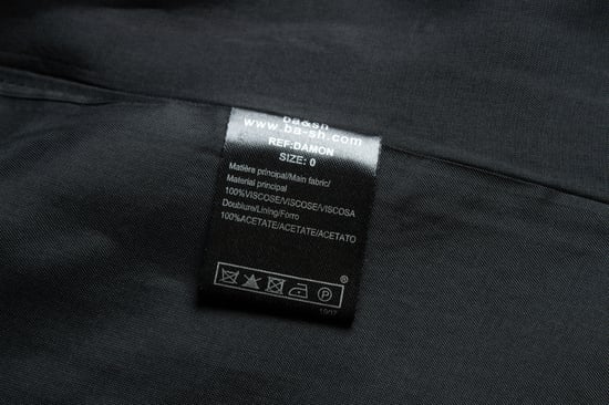Ba&sh, svart kavaj med glänsande rygg - Image 5
