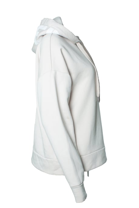 Gesloten, beige hoodie - Image 2