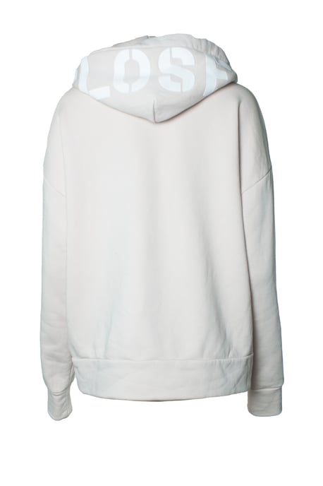 Gesloten, beige hoodie - Image 3