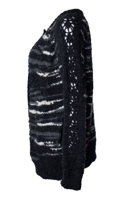 IRO, stickad omeva cardigan med dragkedja - Image 2