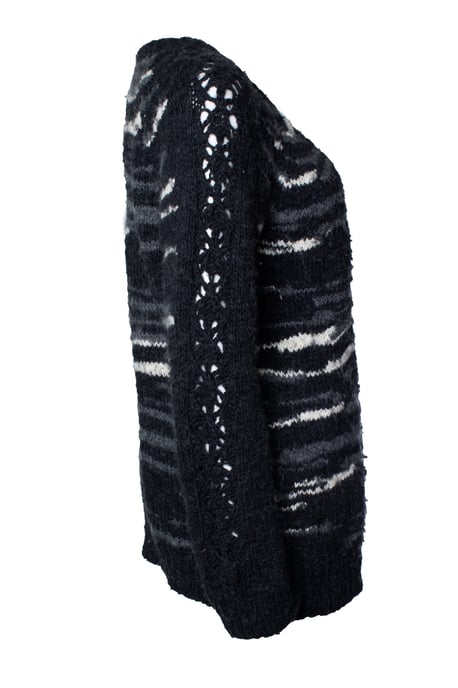 IRO, stickad omeva cardigan med dragkedja - Image 4